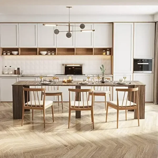 Dining Tables,Multifunctional expandable console table to save space indoors,kitchen dining table, suitable for apartments - Image 2